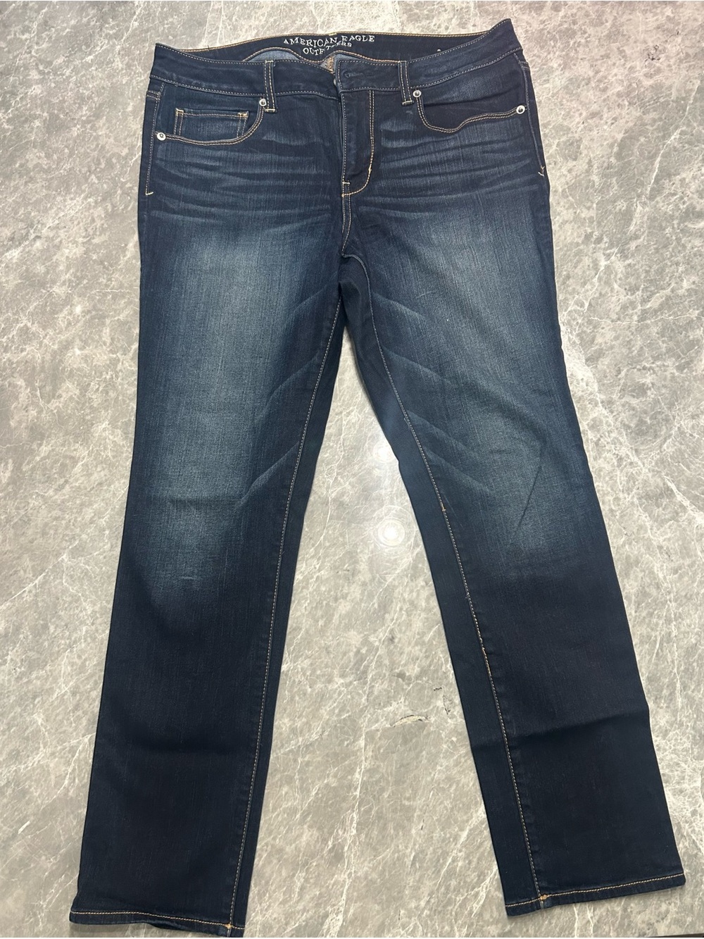 American Eagle Outfitters Women's Dark Indigo Skinny Jeans
